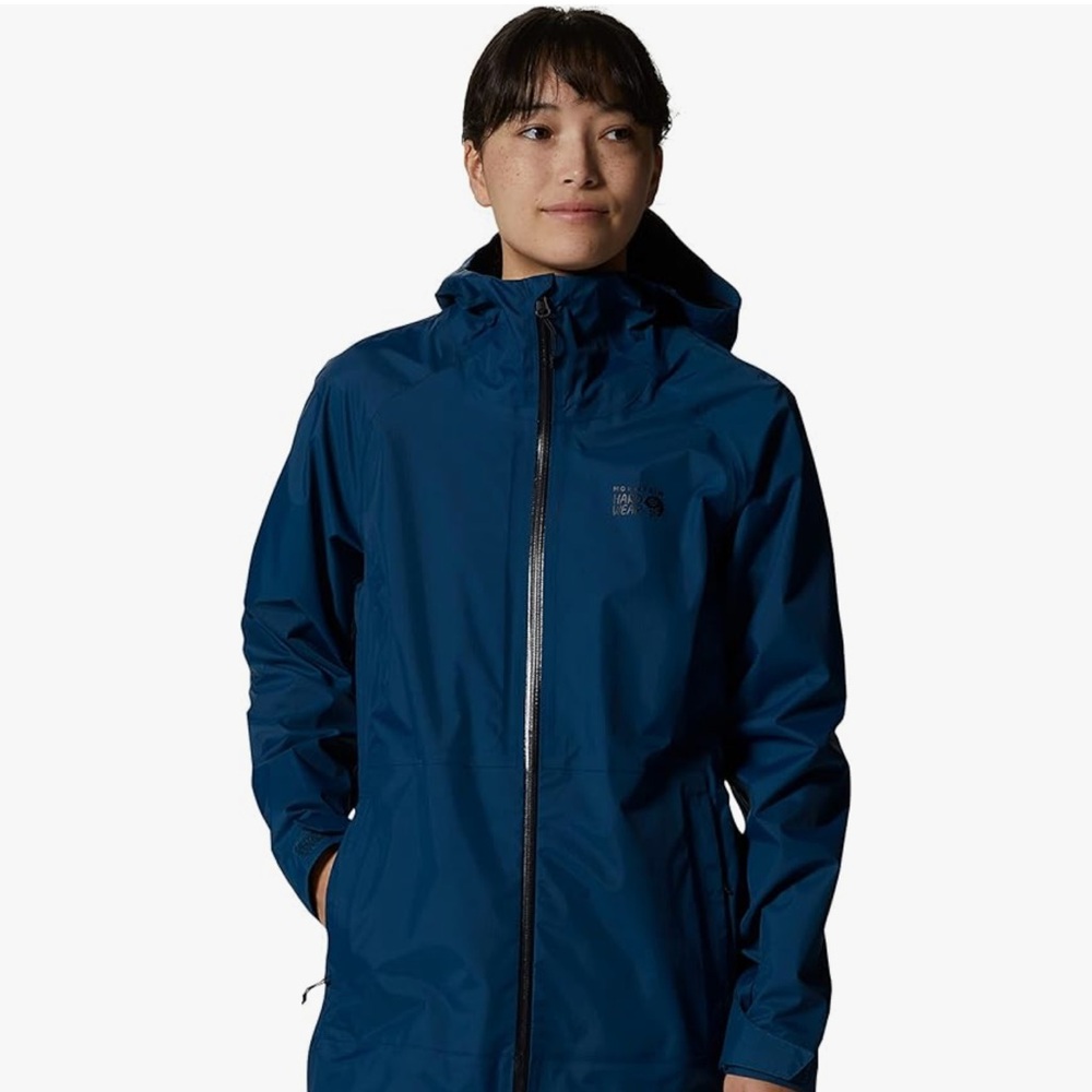 Mountain Hardwear Women's Threshold Parka, Dark Caspian, XS